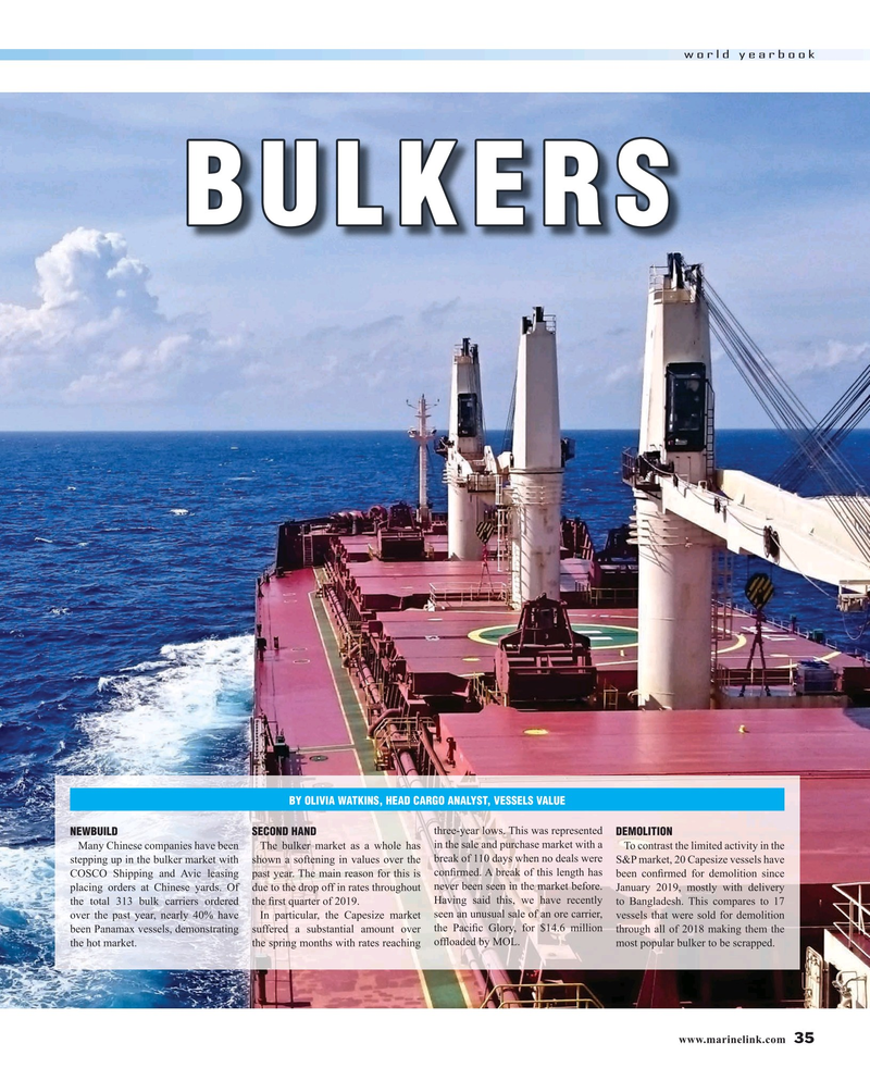 Maritime Reporter Magazine, page 35,  Jun 2019