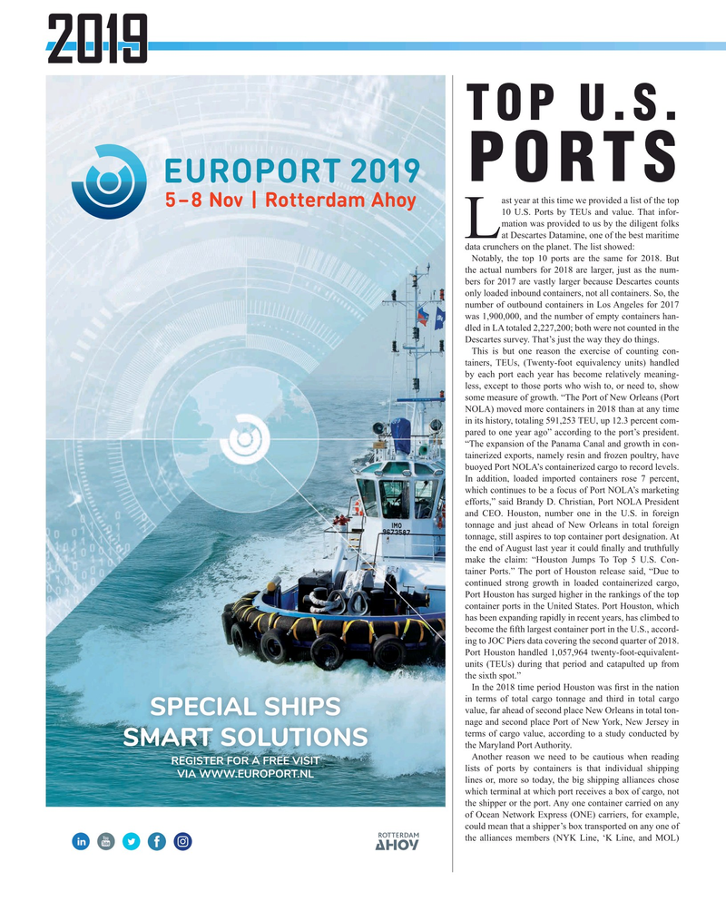 Maritime Reporter Magazine, page 40,  Jun 2019