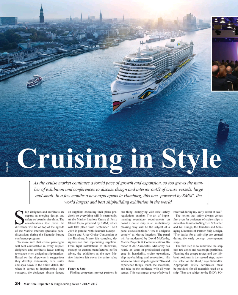 Maritime Reporter Magazine, page 34,  Jul 2019