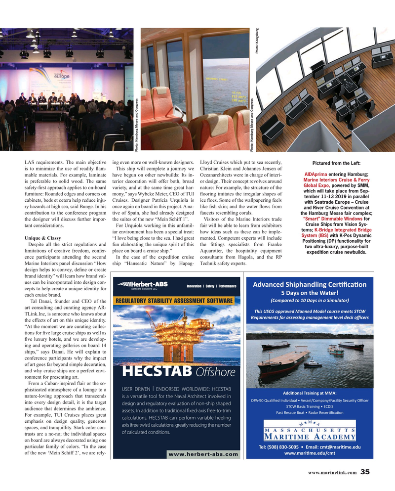 Maritime Reporter Magazine, page 35,  Jul 2019