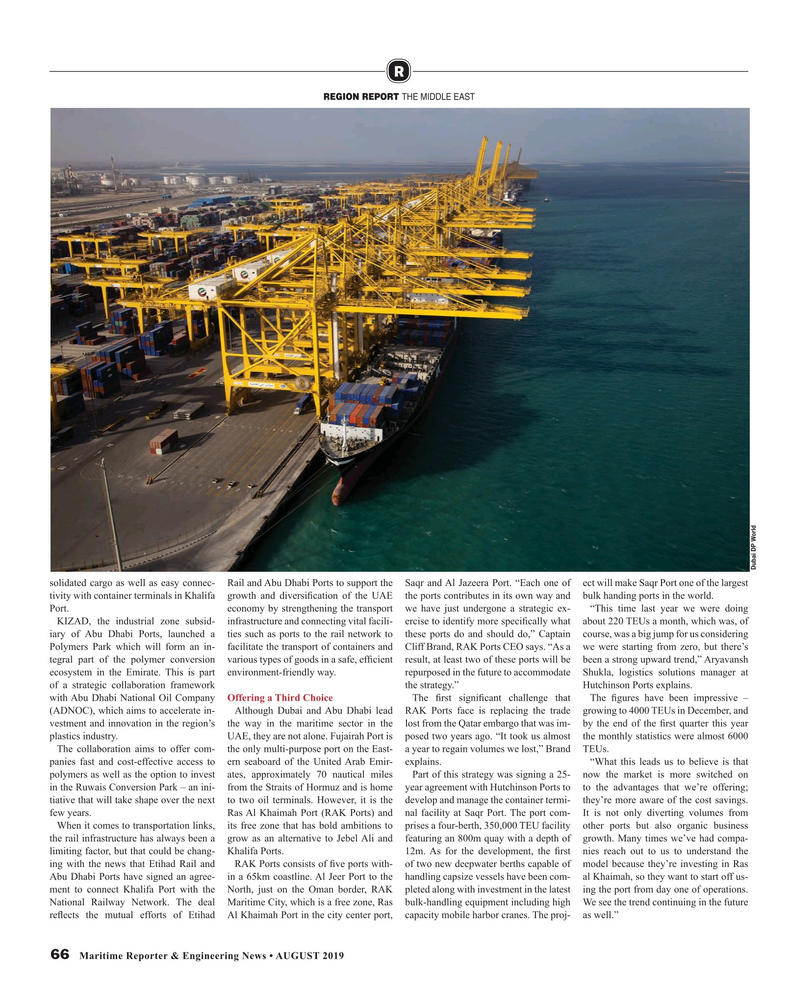 Maritime Reporter Magazine, page 66,  Aug 2019