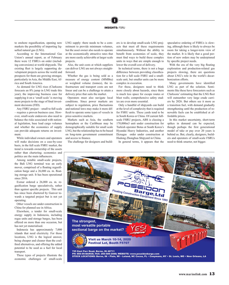 Maritime Reporter Magazine, page 13,  Sep 2019