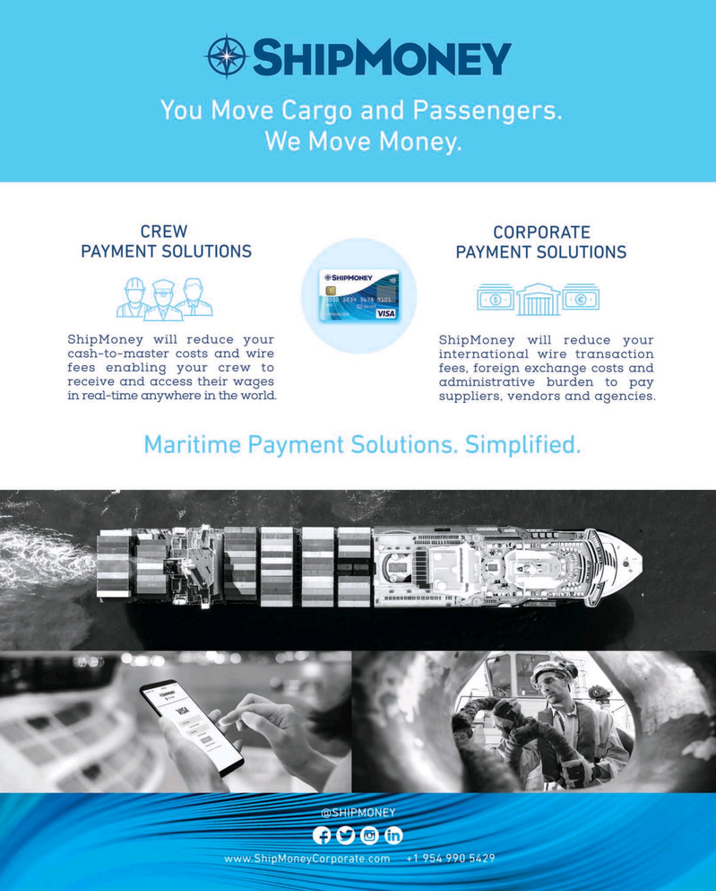 Maritime Reporter Magazine, page 2nd Cover,  Sep 2019