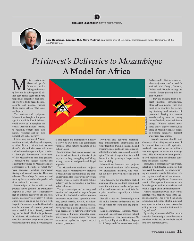Maritime Reporter Magazine, page 21,  Sep 2019