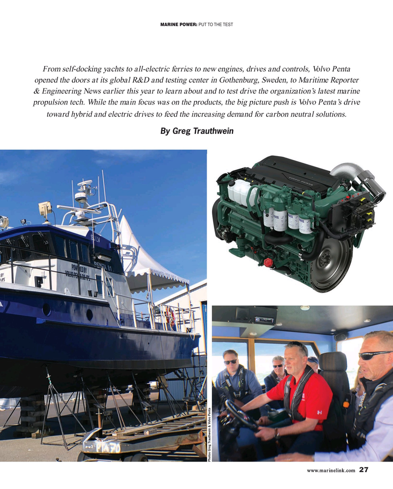 Maritime Reporter Magazine, page 27,  Sep 2019