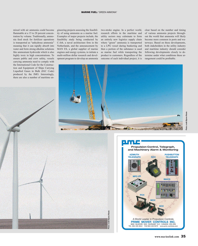Maritime Reporter Magazine, page 35,  Sep 2019