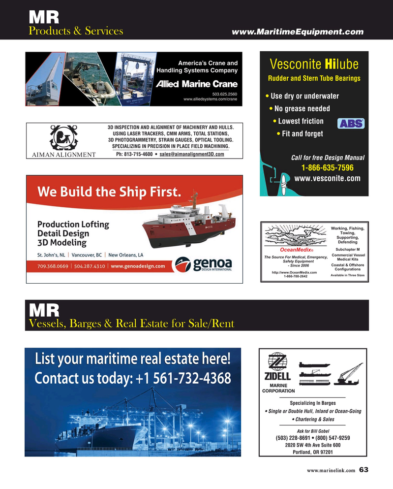 Maritime Reporter Magazine, page 63,  Sep 2019