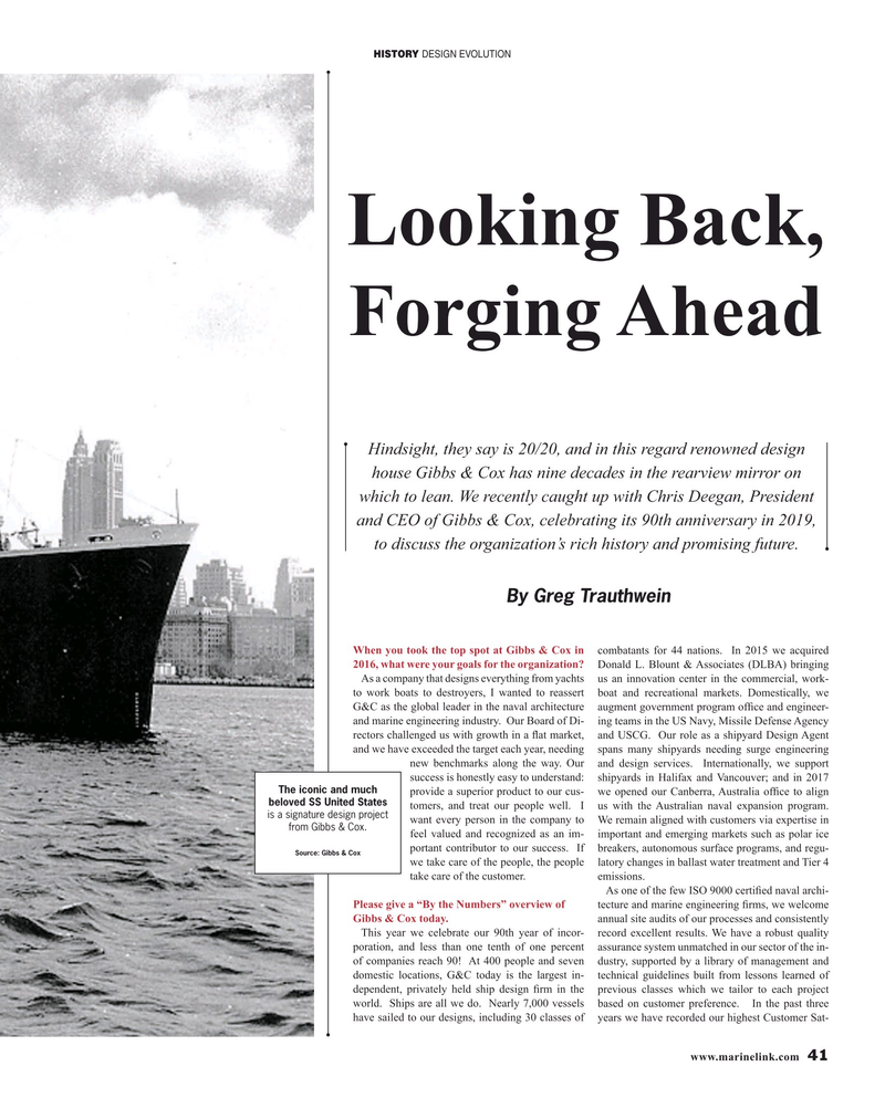 Maritime Reporter Magazine, page 41,  Oct 2019