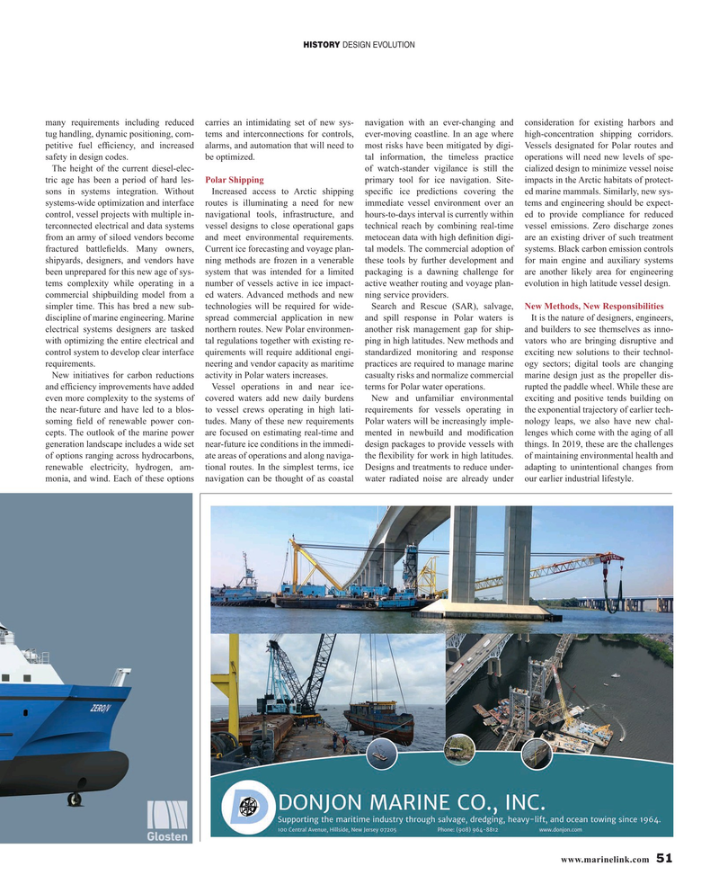 Maritime Reporter Magazine, page 51,  Oct 2019