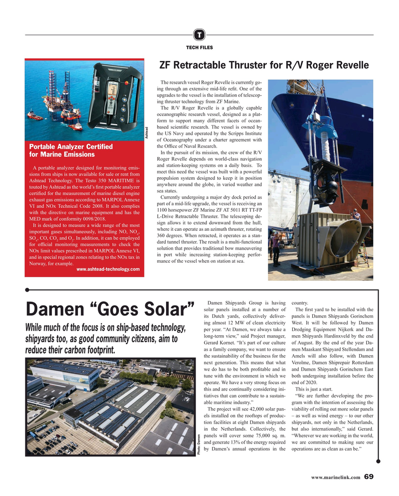 Maritime Reporter Magazine, page 69,  Oct 2019