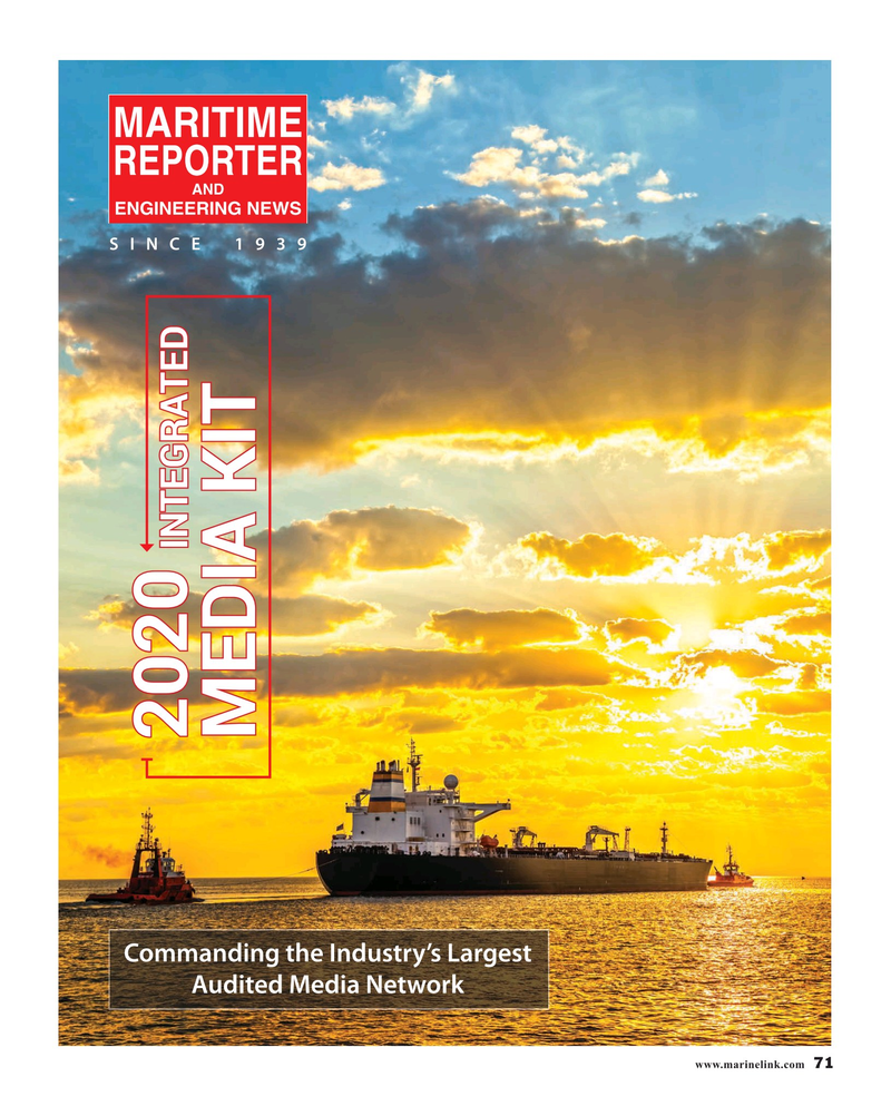 Maritime Reporter Magazine, page 71,  Oct 2019