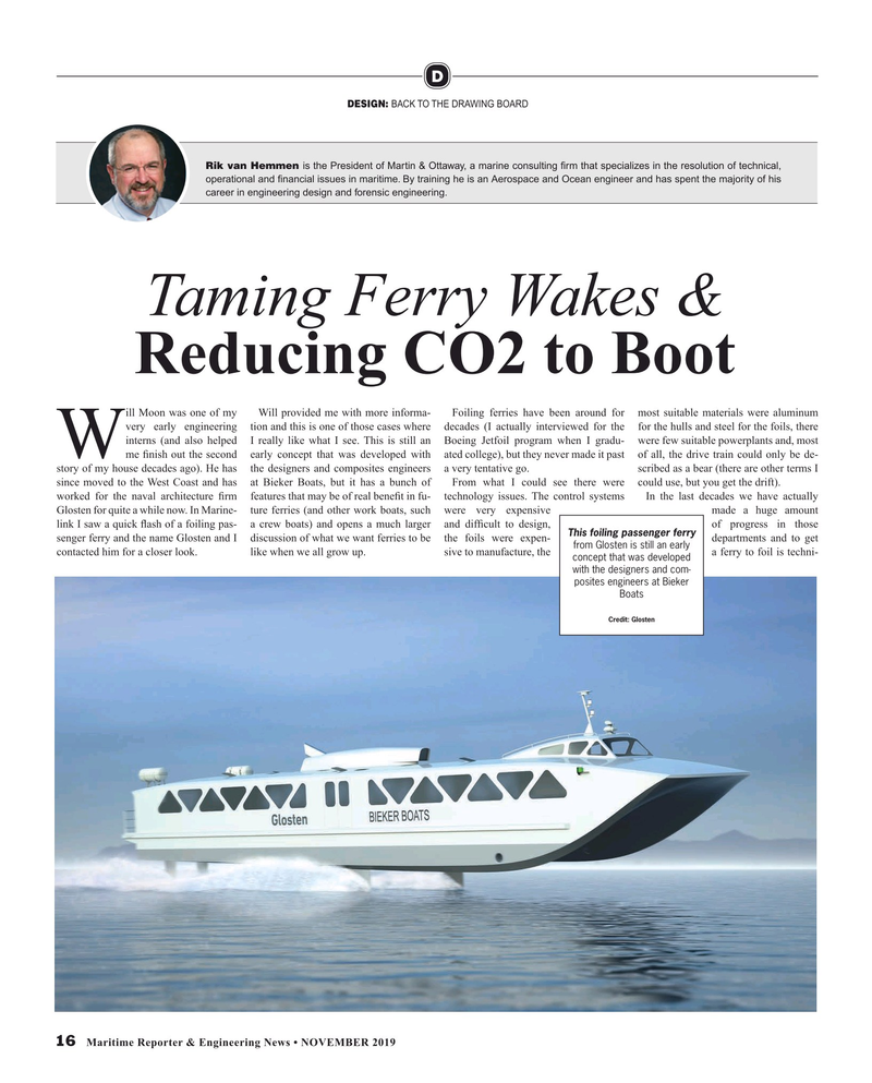 Maritime Reporter Magazine, page 16,  Nov 2019