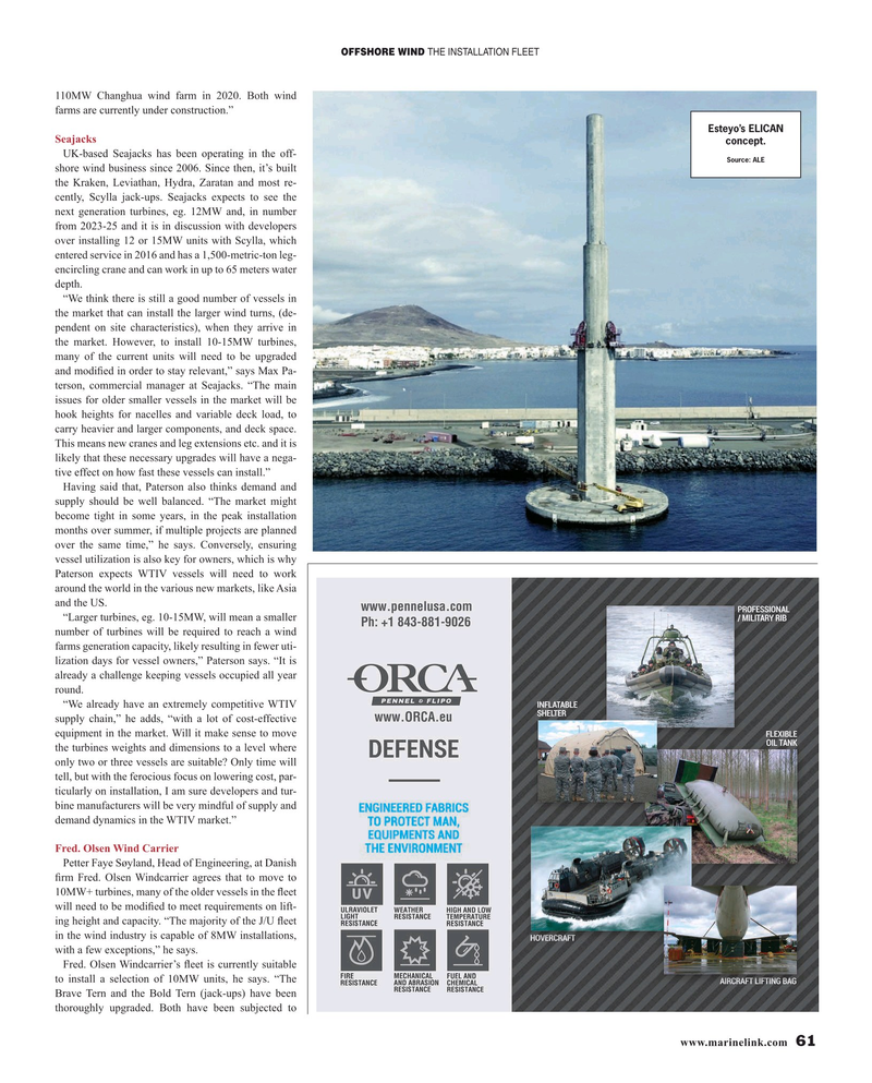 Maritime Reporter Magazine, page 61,  Nov 2019