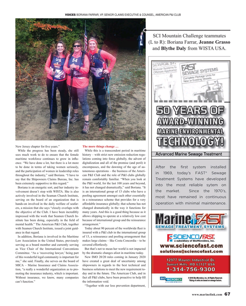 Maritime Reporter Magazine, page 67,  Nov 2019