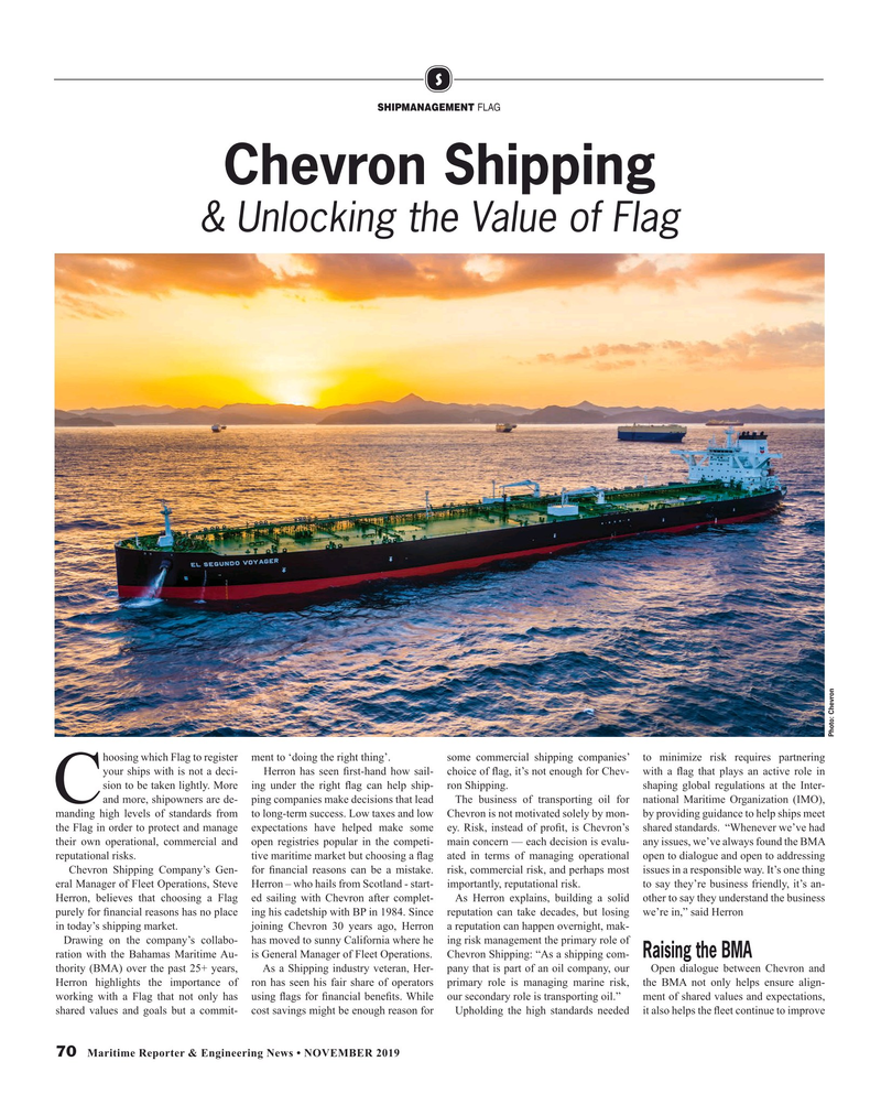Maritime Reporter Magazine, page 70,  Nov 2019