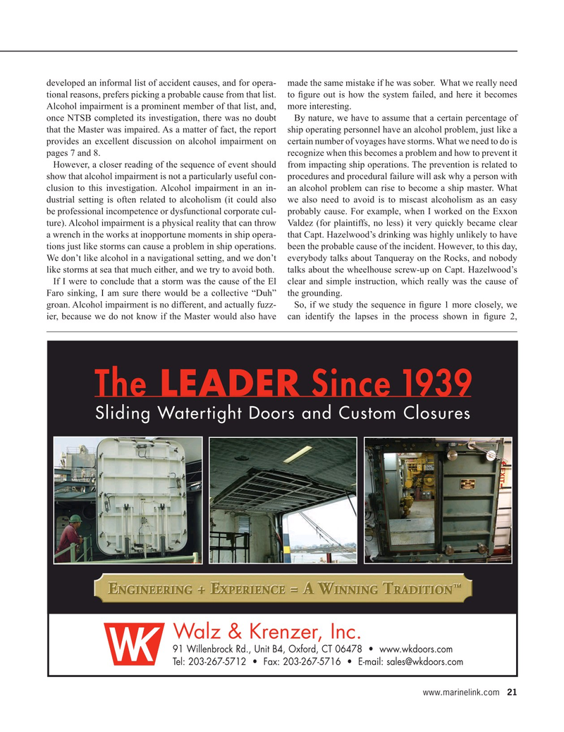 Maritime Reporter Magazine, page 21,  Jan 2020