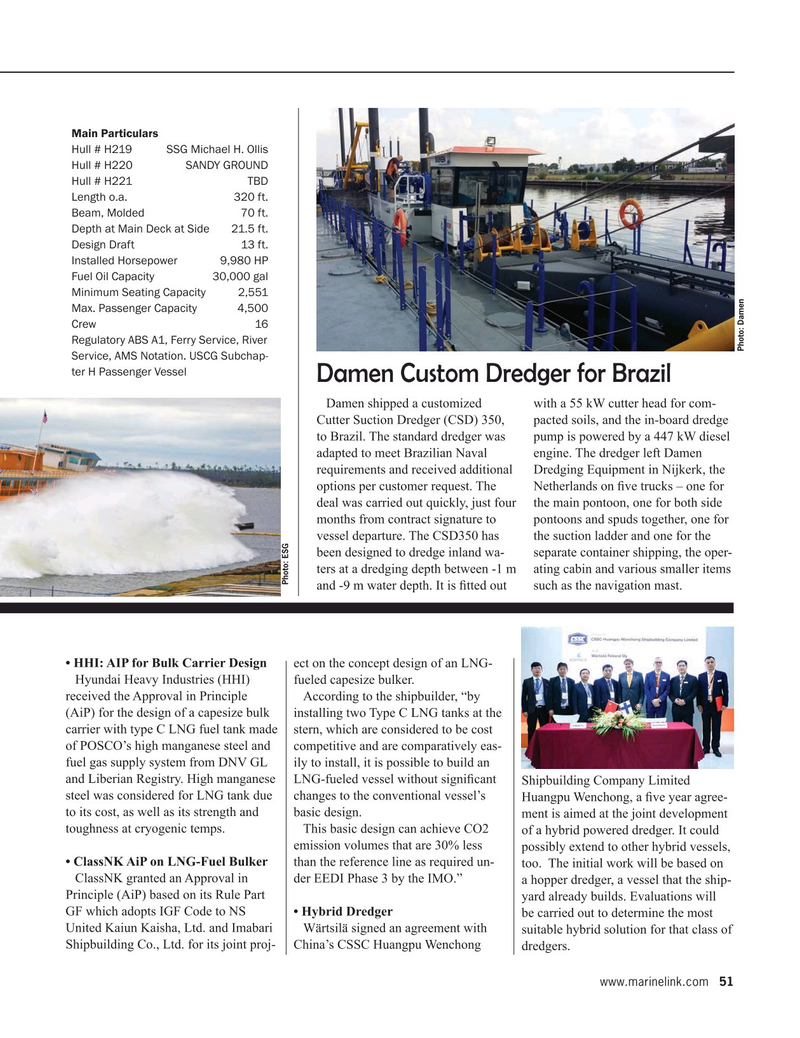 Maritime Reporter Magazine, page 51,  Jan 2020
