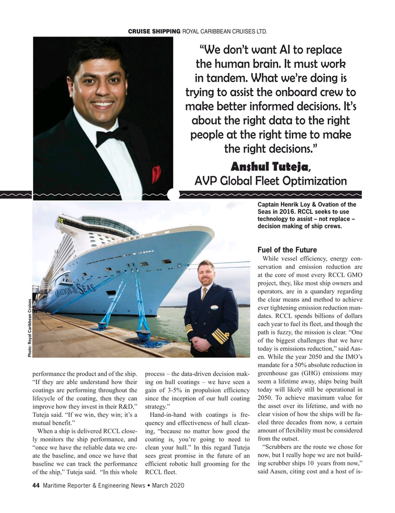 Maritime Reporter Magazine, page 44,  Mar 2020
