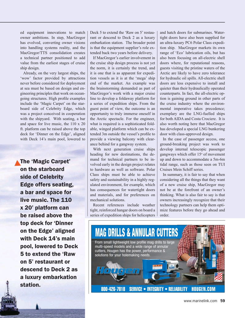 Maritime Reporter Magazine, page 59,  Mar 2020
