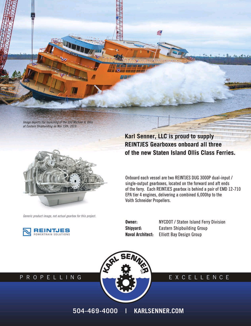 Maritime Reporter Magazine, page 4th Cover,  Mar 2020