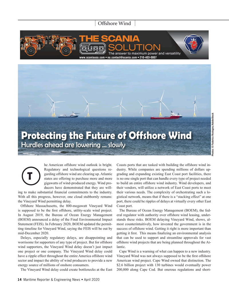 Maritime Reporter Magazine, page 14,  Apr 2020