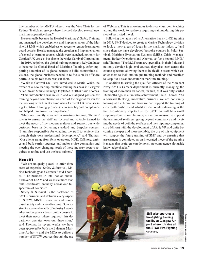 Maritime Reporter Magazine, page 19,  May 2020