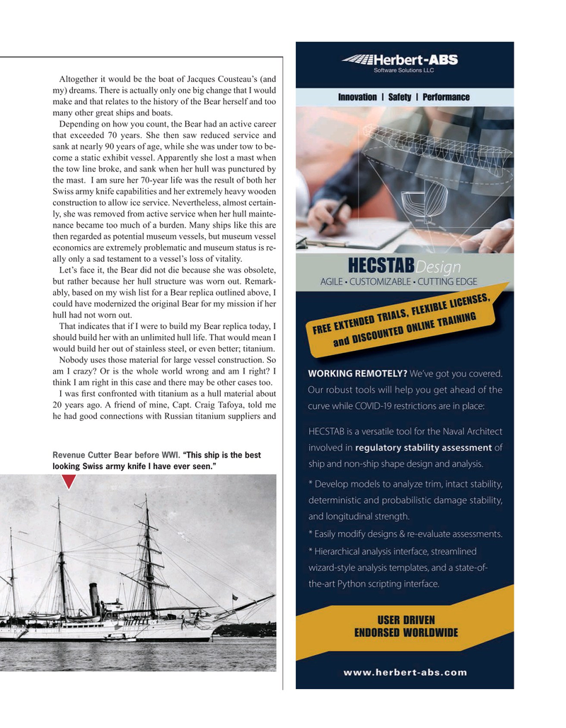 Maritime Reporter Magazine, page 21,  May 2020