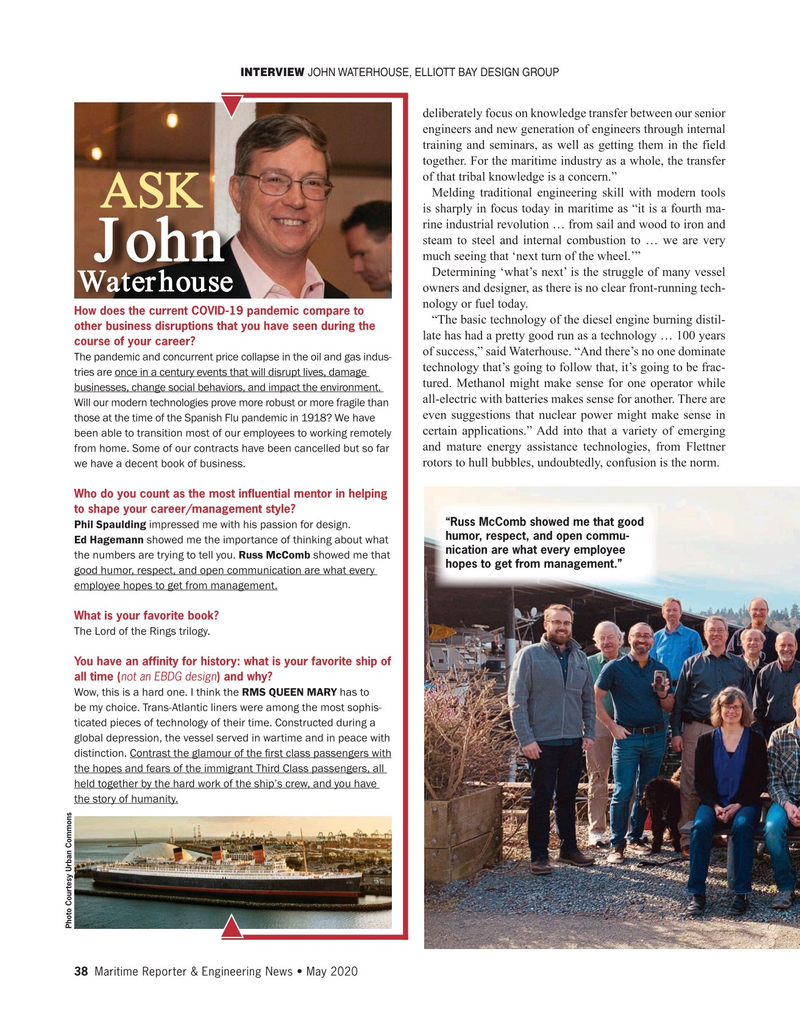 Maritime Reporter Magazine, page 38,  May 2020