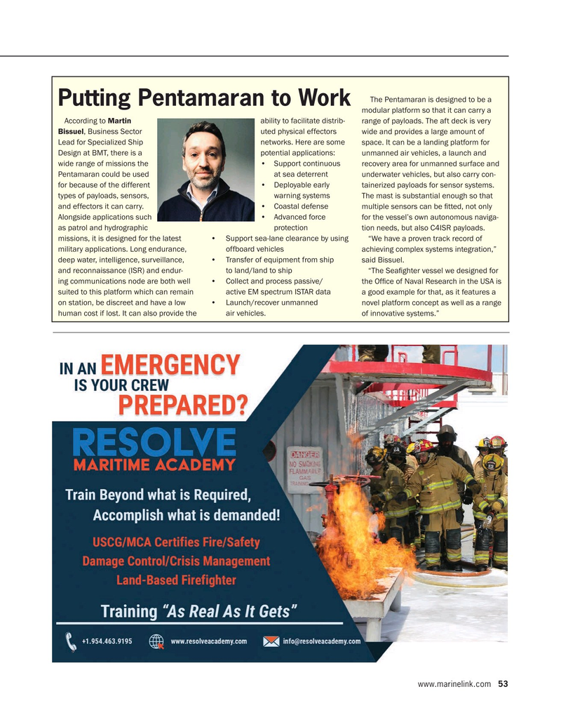 Maritime Reporter Magazine, page 53,  May 2020
