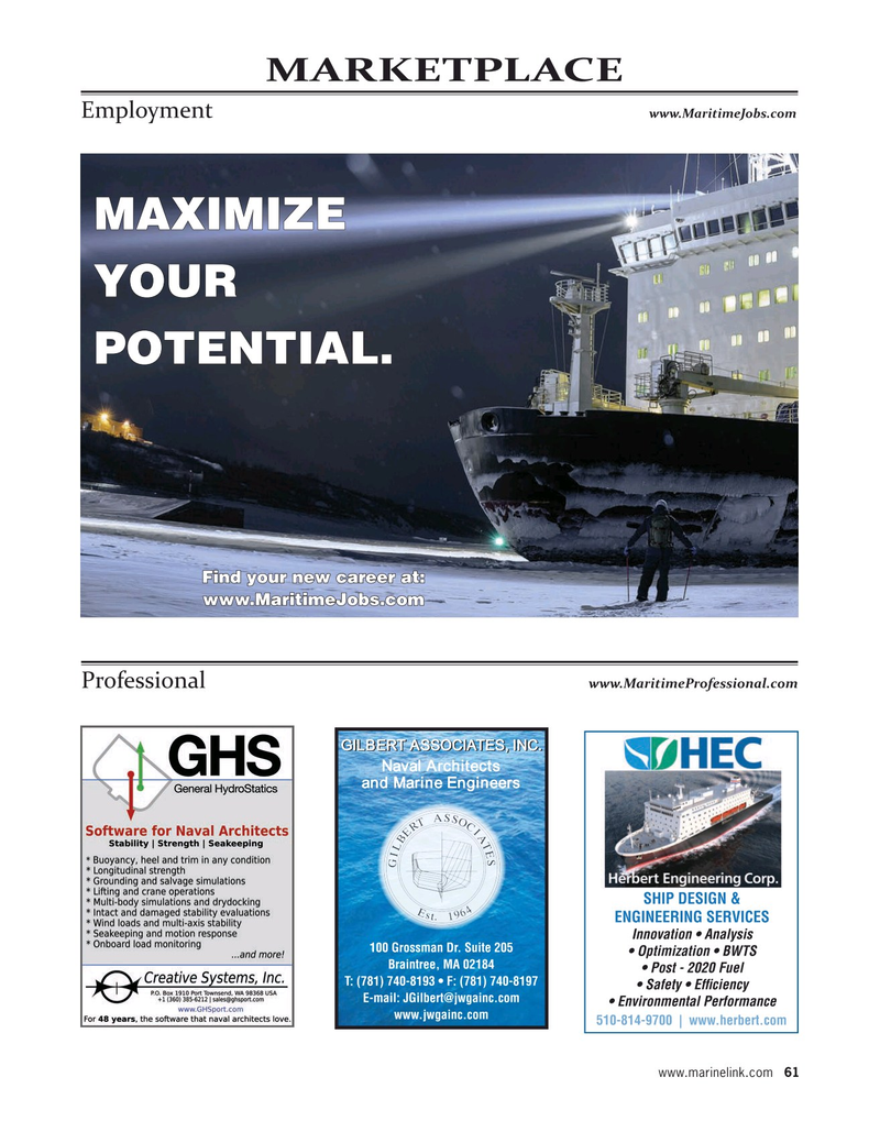 Maritime Reporter Magazine, page 61,  May 2020