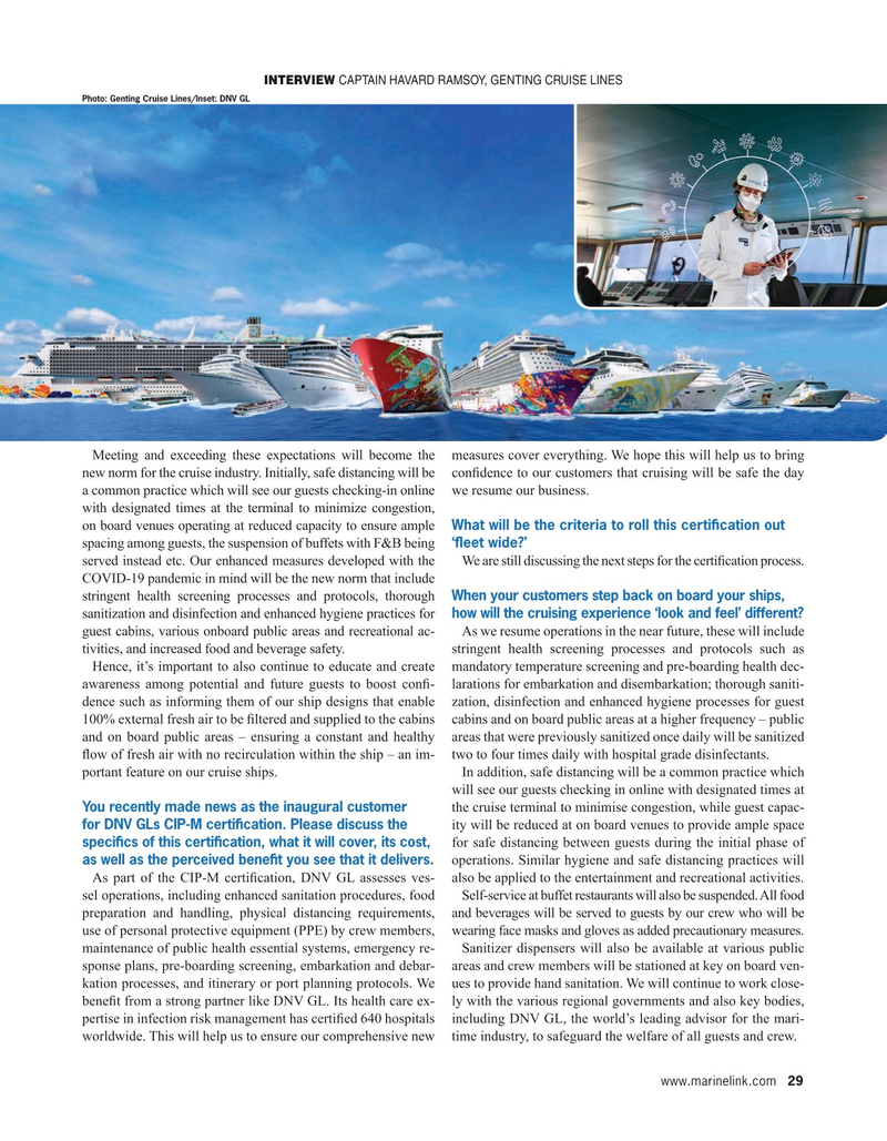 Maritime Reporter Magazine, page 29,  Jul 2020