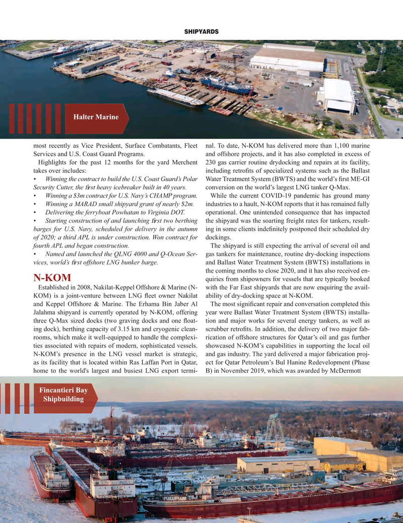 Maritime Reporter Magazine, page 33,  Aug 2020