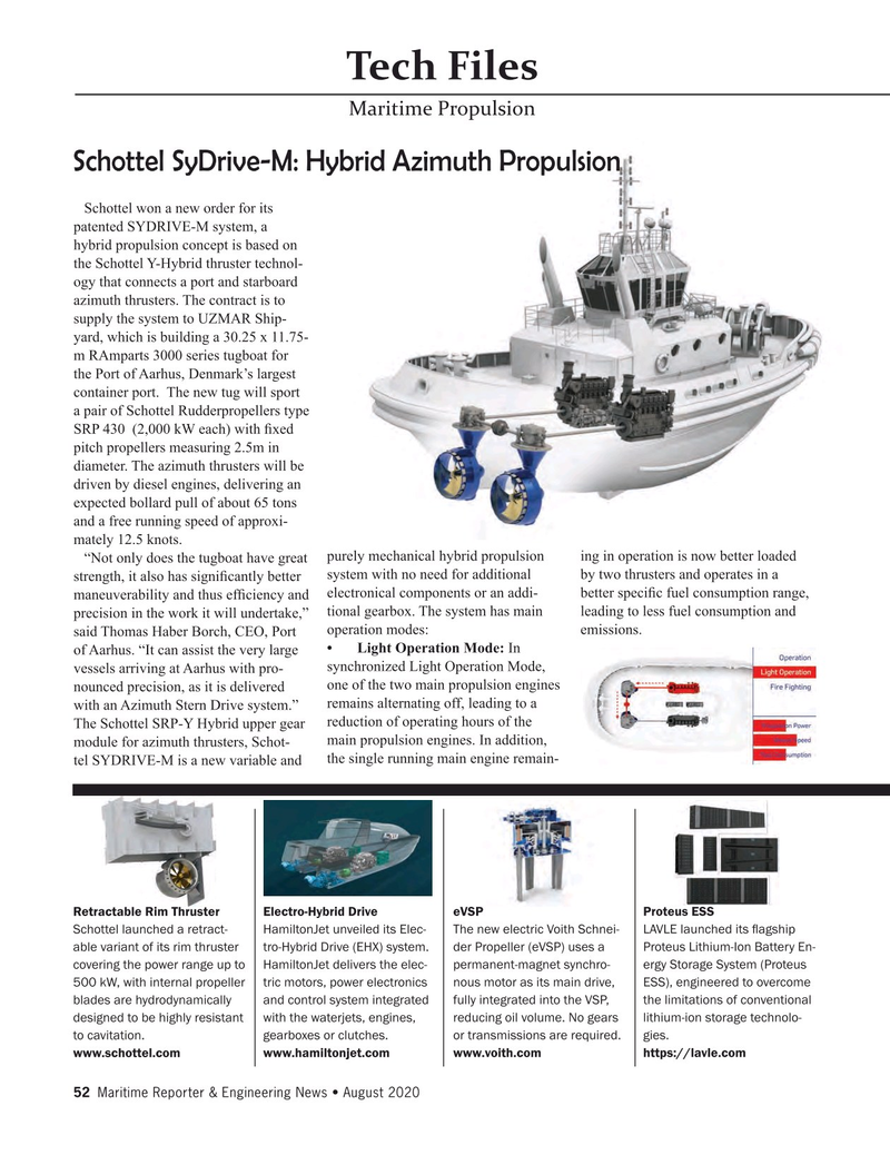 Maritime Reporter Magazine, page 52,  Aug 2020
