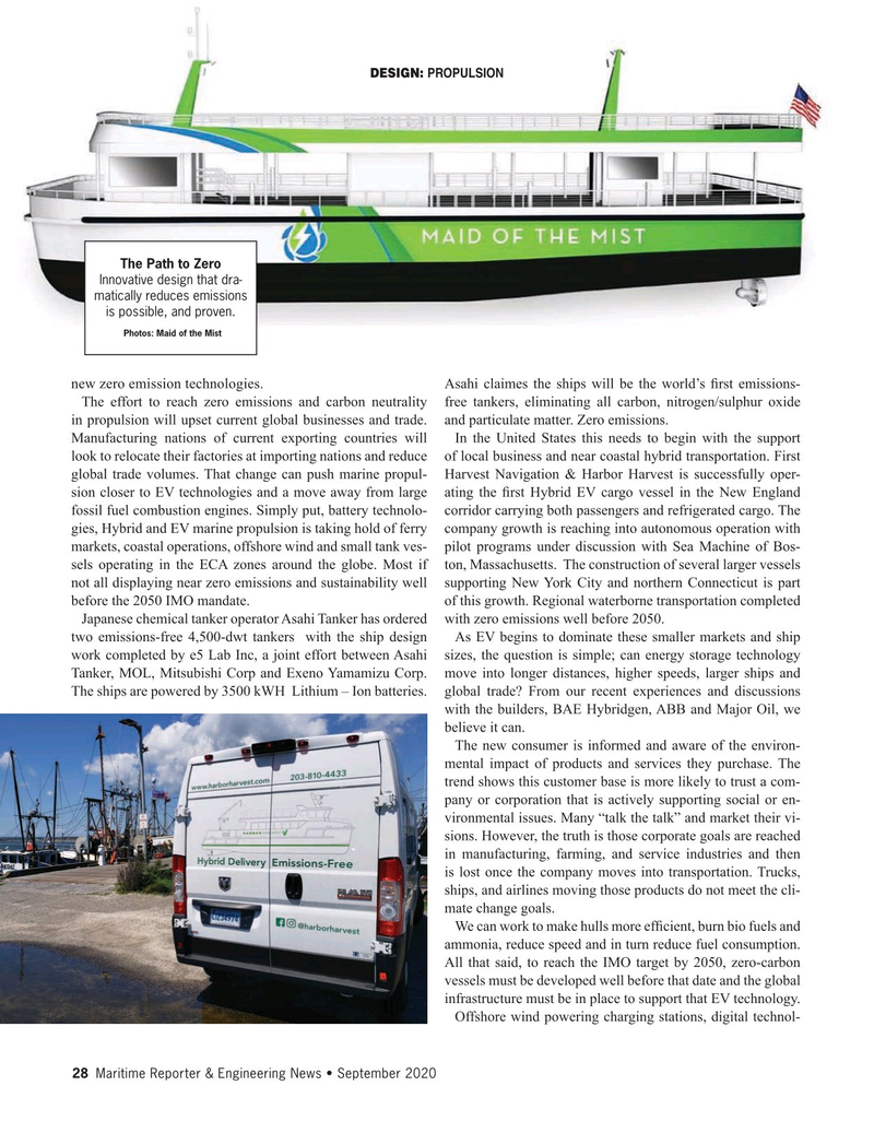 Maritime Reporter Magazine, page 28,  Sep 2020