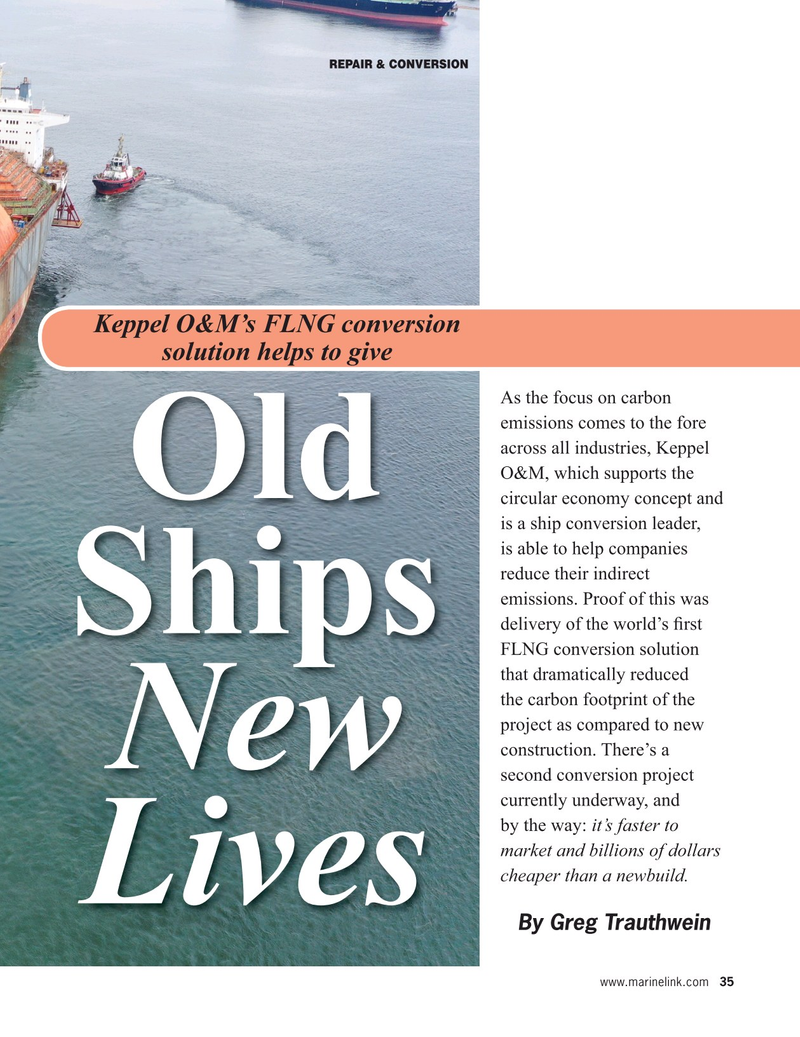 Maritime Reporter Magazine, page 35,  Sep 2020