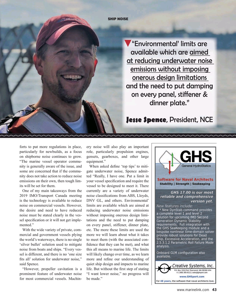 Maritime Reporter Magazine, page 43,  Sep 2020