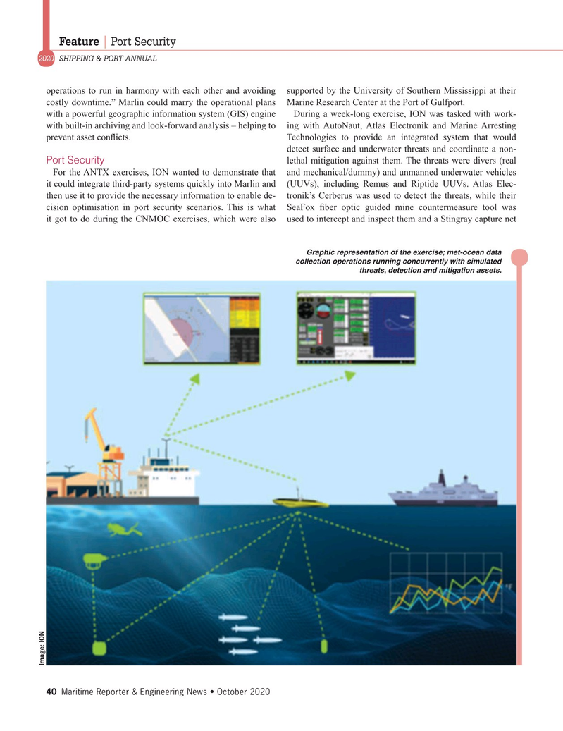 Maritime Reporter Magazine, page 40,  Oct 2020