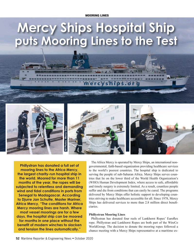 Maritime Reporter Magazine, page 52,  Oct 2020
