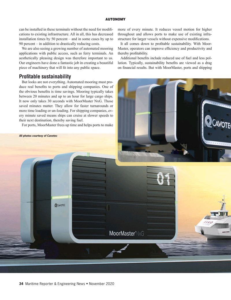 Maritime Reporter Magazine, page 34,  Nov 2020