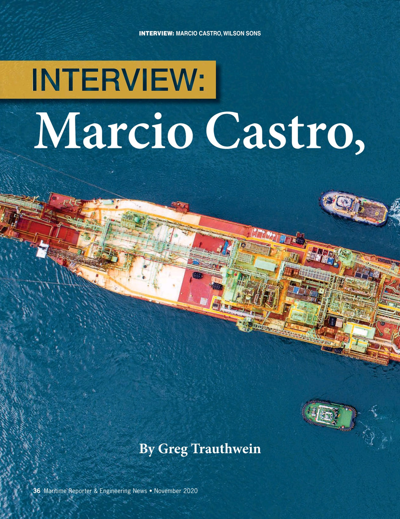 Maritime Reporter Magazine, page 36,  Nov 2020