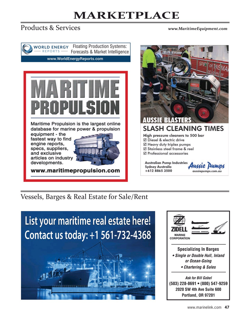 Maritime Reporter Magazine, page 47,  Dec 2020
