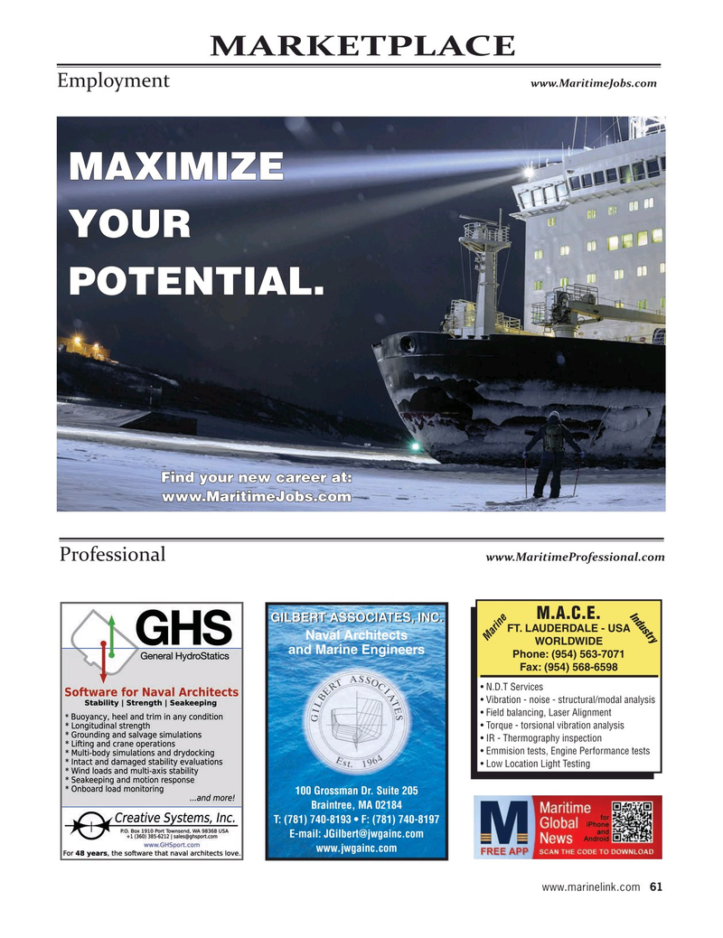 Maritime Reporter Magazine, page 61,  Jan 2021