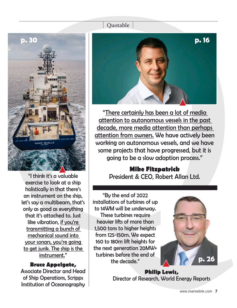 Maritime Reporter Magazine, page 7,  Jan 2021