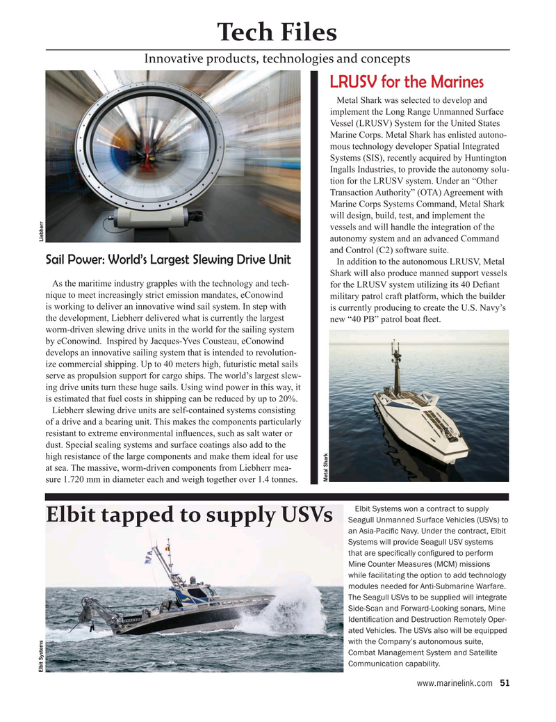 Maritime Reporter Magazine, page 51,  Feb 2021