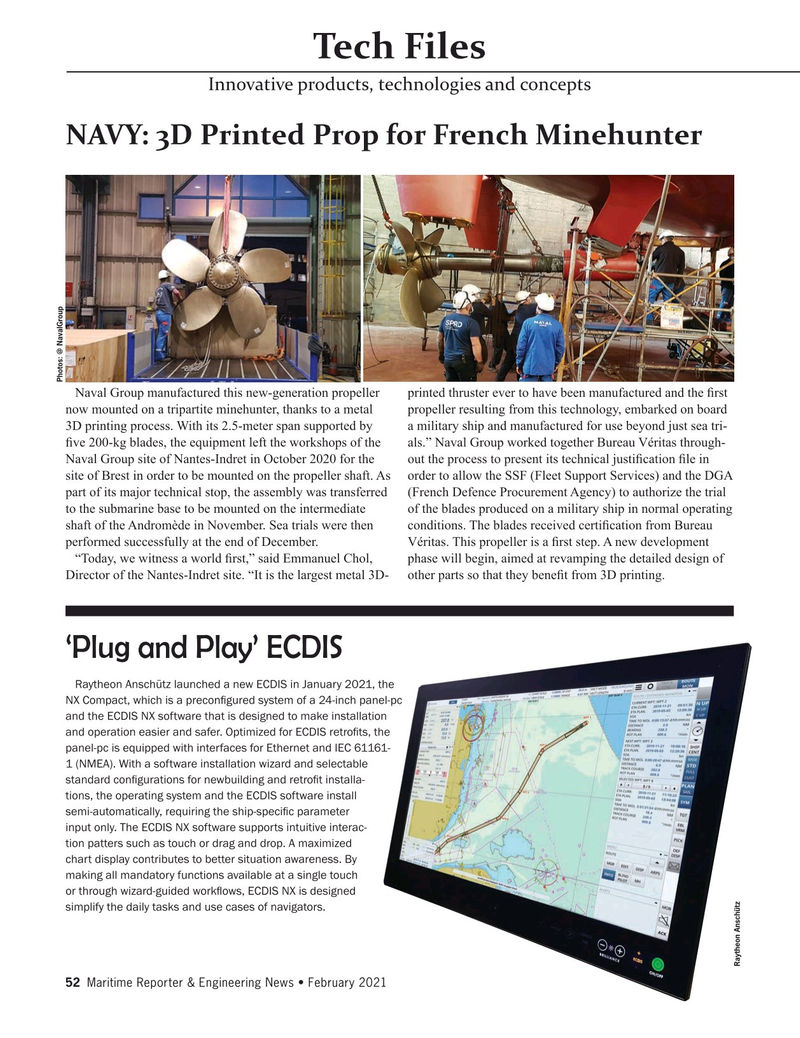 Maritime Reporter Magazine, page 52,  Feb 2021