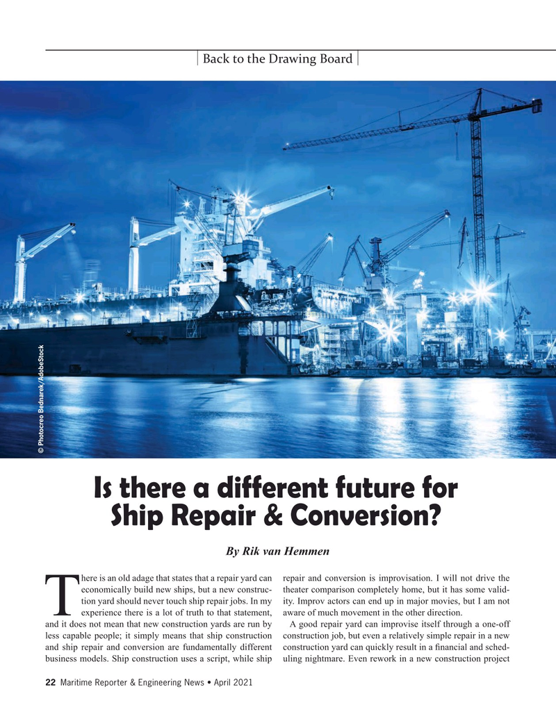 Maritime Reporter Magazine, page 22,  Apr 2021