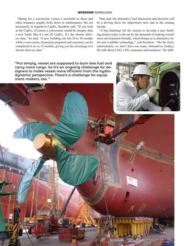 Maritime Reporter Magazine, page 28,  Apr 2021
