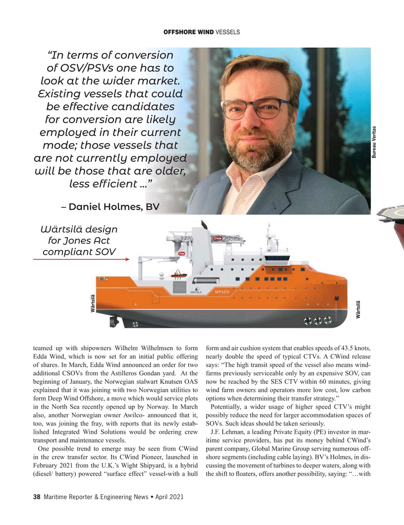 Maritime Reporter Magazine, page 38,  Apr 2021