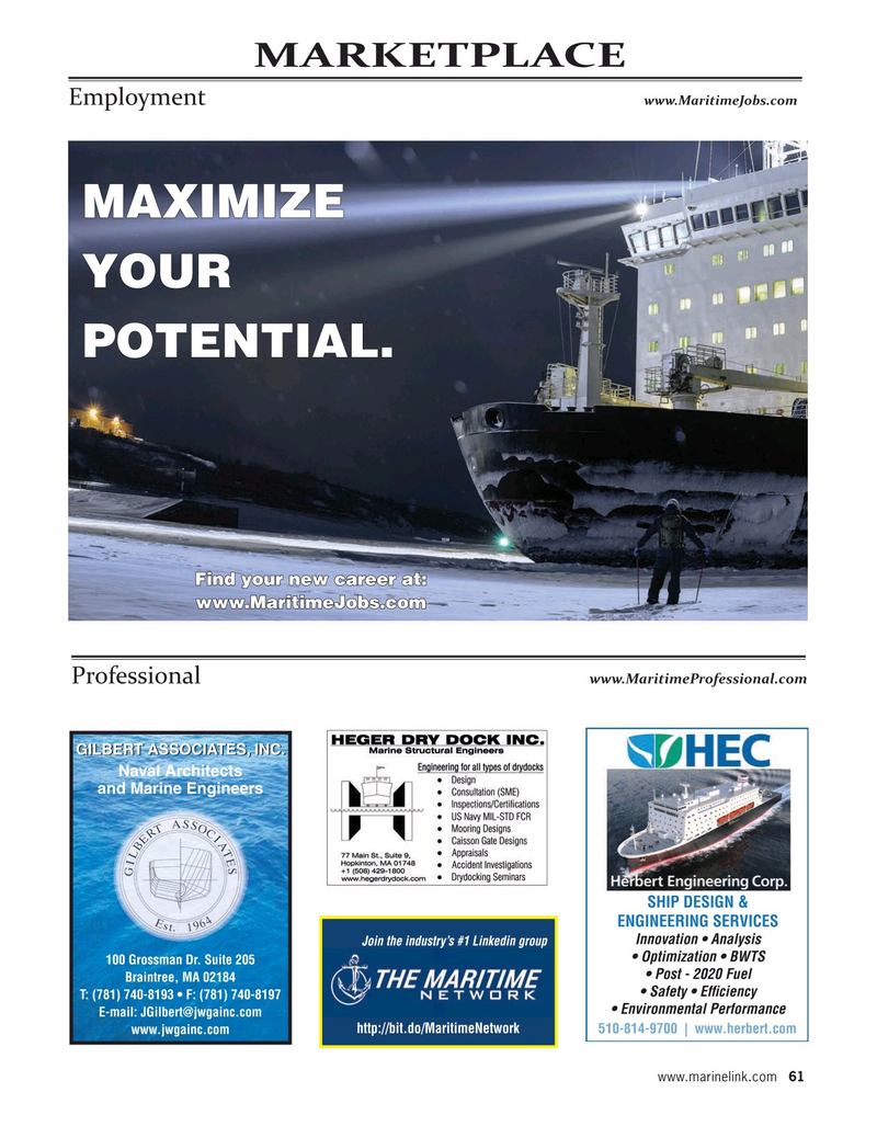 Maritime Reporter Magazine, page 61,  Apr 2021
