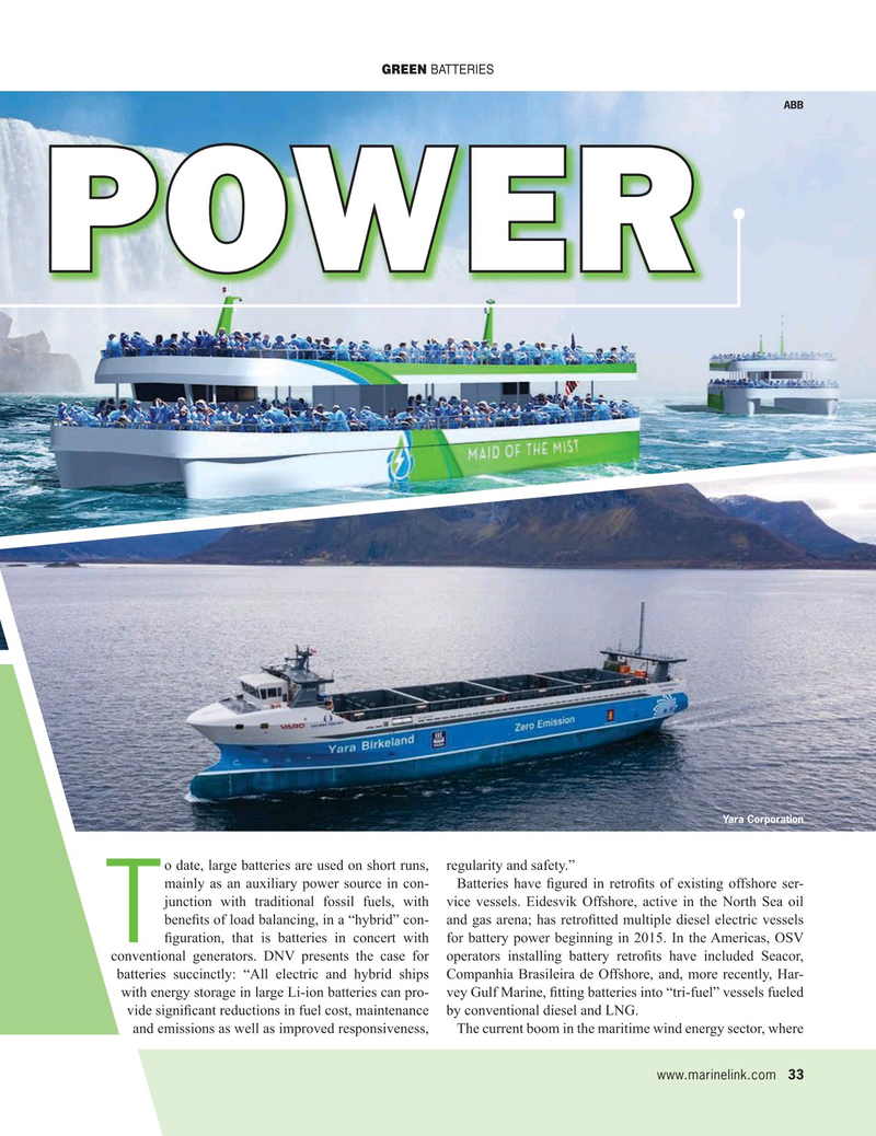Maritime Reporter Magazine, page 33,  May 2021